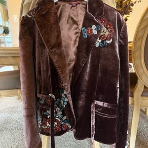 Brown Velvet jacket